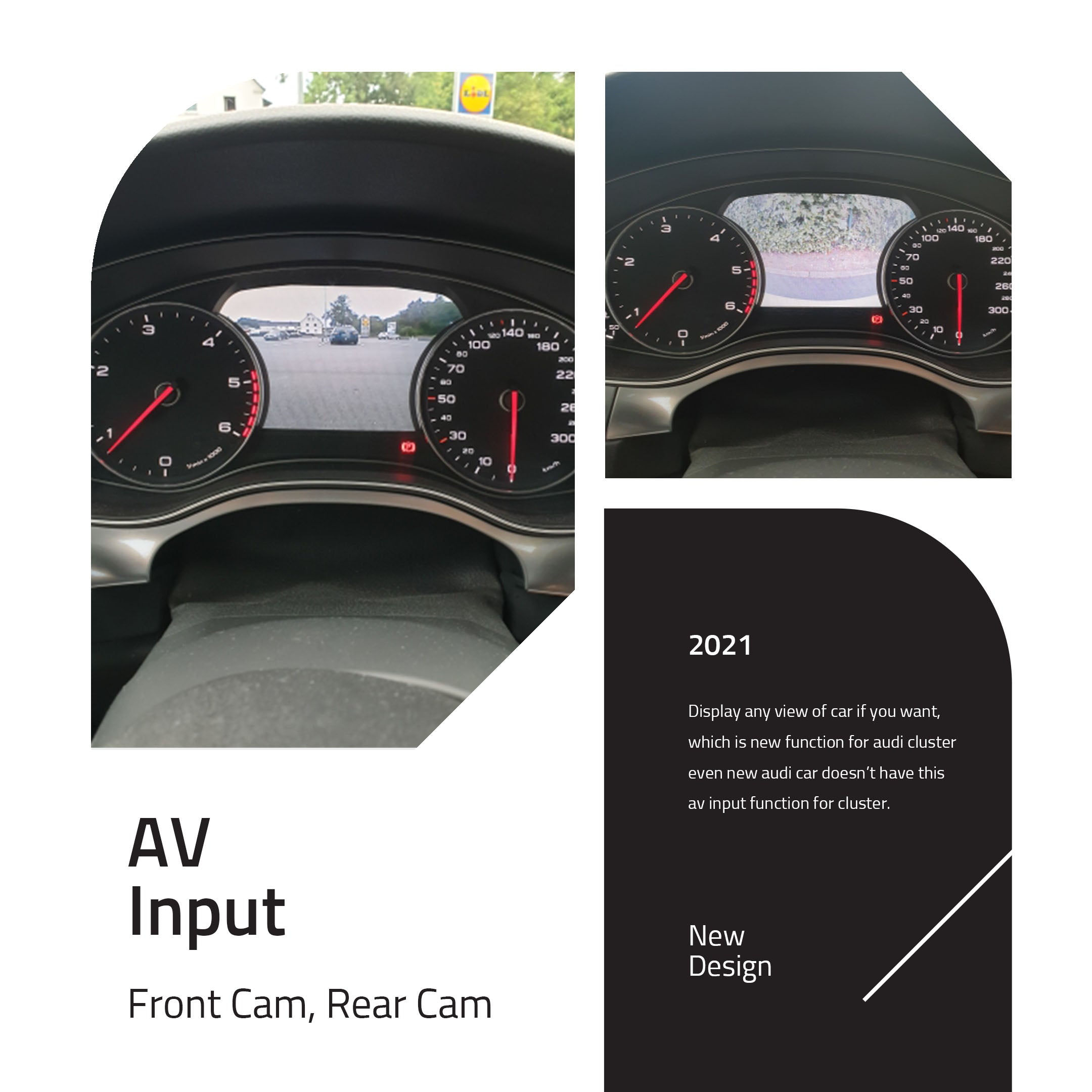 Virtual Cockpit Digital Instrument Cluster Dash Panel For Audi A6/A7/A8