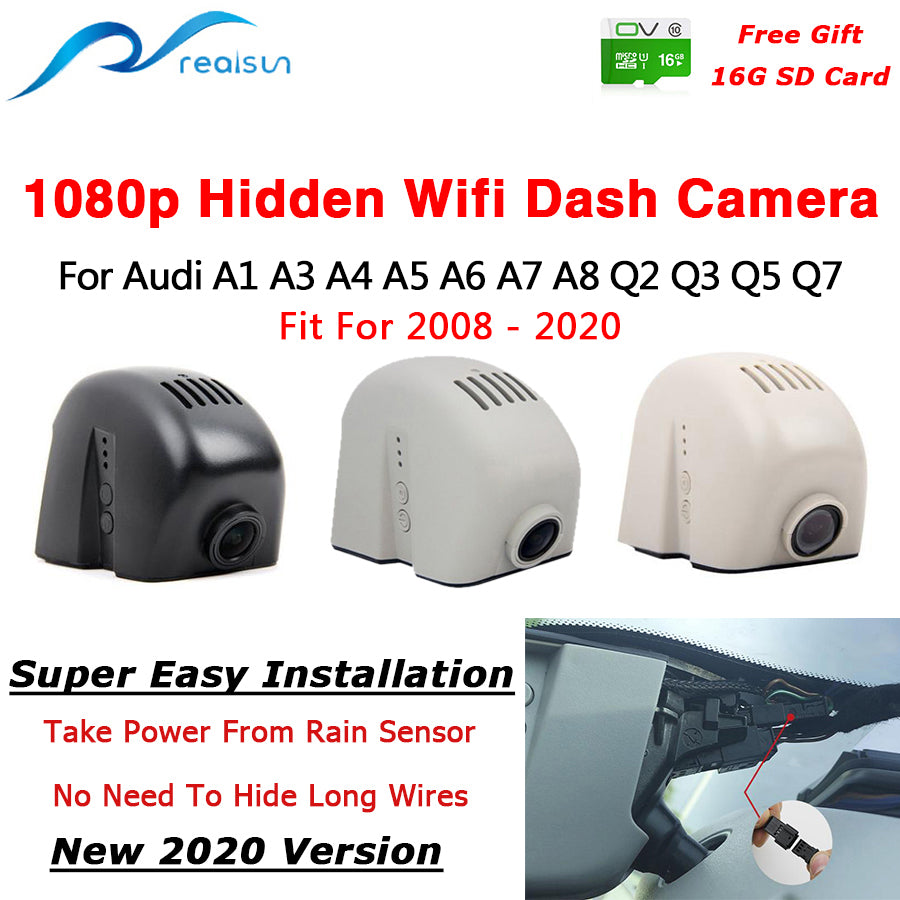 A8 WiFi Mini Car Dash Camera Android Night Version Front View