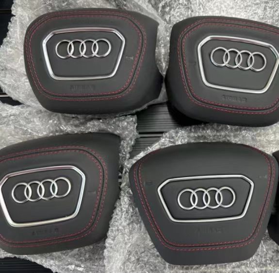 Leather Alcantara Airbag Cover For Audi A4 A5 B9 A6 C8 A3 8V 8Y