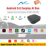Mini Wireless Carplay Android Auto AI Box Android 9.0 Octa-Core