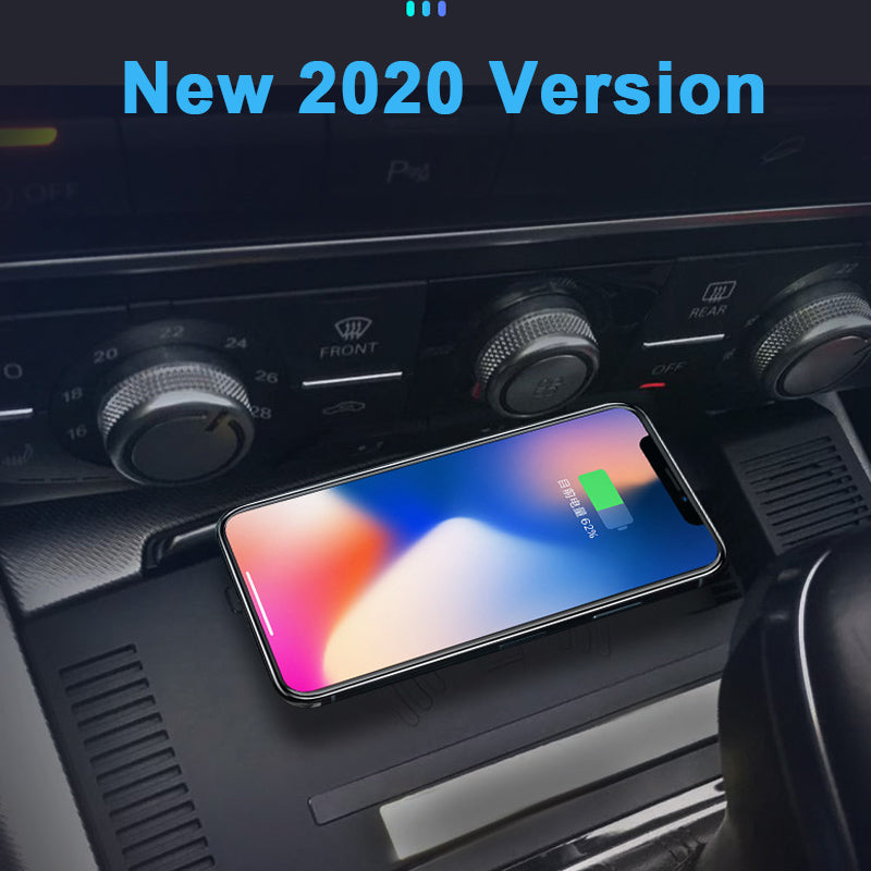 15W New QI Wireless Charger For Audi A6 C7 RS6 A7 2012-2018 Car