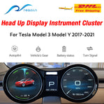 Head Up Display HUD Instrument Cluster For Tesla Model 3 Model Y